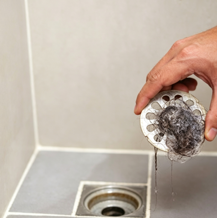 Bathroom Floor Drain Clogging Service