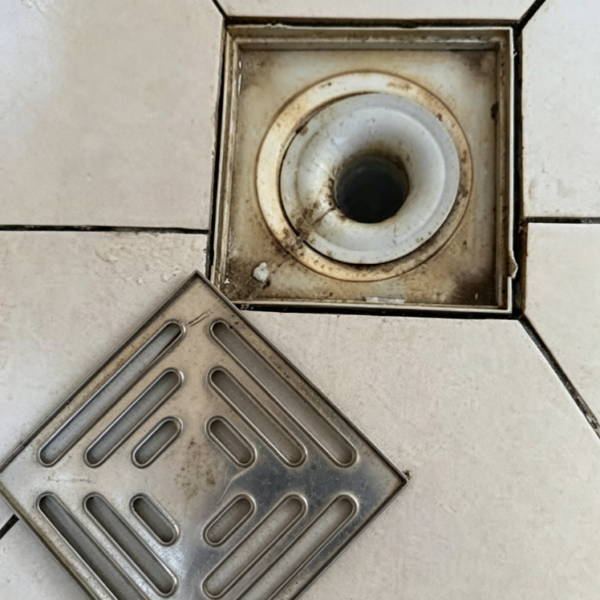 Floor Drain Grate and Drain Opening Cleaning Service